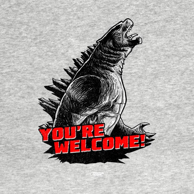 Gojira '14: you're welcome! by GiMETZCO!